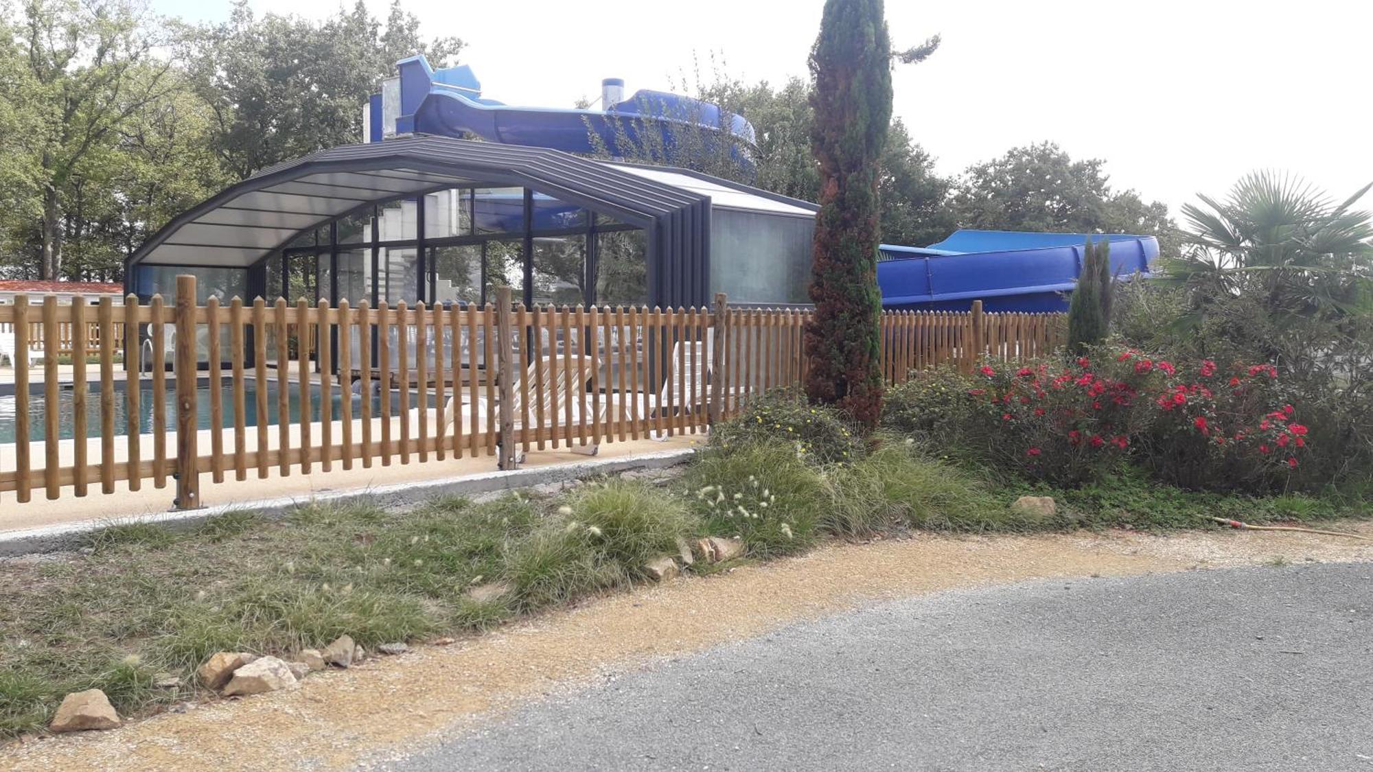 Mobil Home Camping 3*** Piscine Chauffee La Boissiere-de-Montaigu Zewnętrze zdjęcie